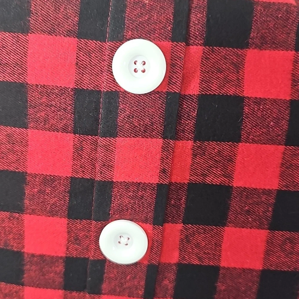 Rae Dunn Christmas Buffalo Plaid Believe Decorative 19